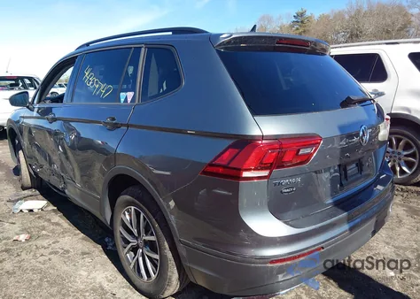 2021 Volkswagen Tiguan 2.0T S z USA, uszkodzony, nr VIN 3VV0B7AX8MM059638